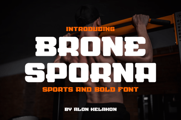 Brone Sporna: A Bold Serif Typeface for Web