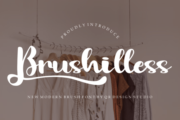 Brushilless: A Handwritten Font for Polished Branding