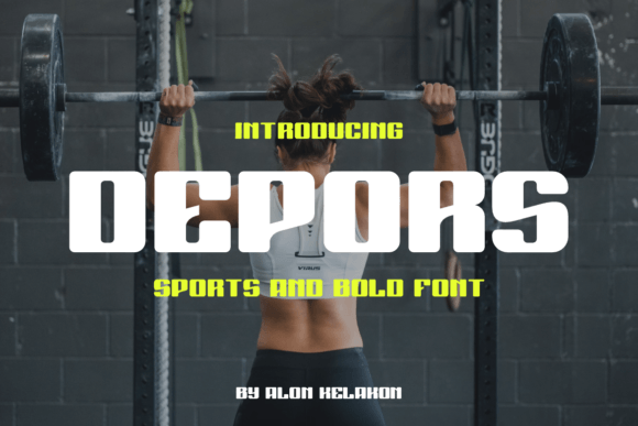 Depors: A Bold Typeface for Modern Brands