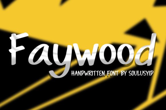 Faywood Font Review: A Friendly Handwritten Typeface