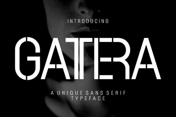 Gattera: A Bold Sans Serif for Editorial Impact