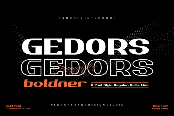 Gedors Boldner: A Bold Typeface for Branding