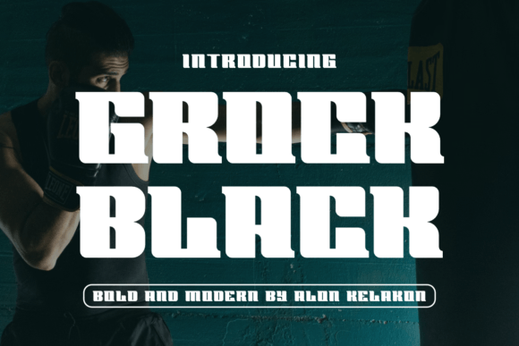 Grock Black Font Review for Bold Campaigns