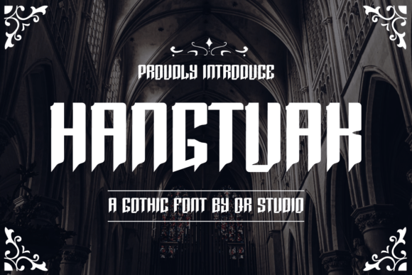 Hangtuak: A Bold Blackletter Font for Makers