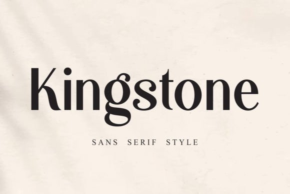 Kingstone Sans: A Bold Typeface for Modern Branding