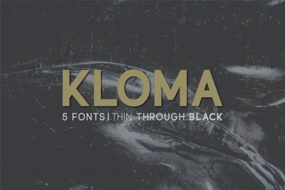 Kloma Font: Elevating Web Design with Modern Sans Serif