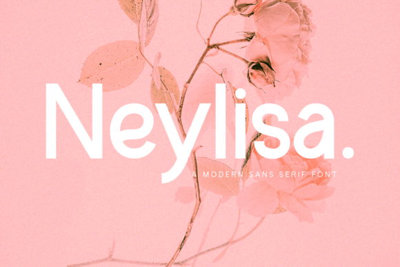 Neylisa: A Minimalist Typeface for Bold Campaigns