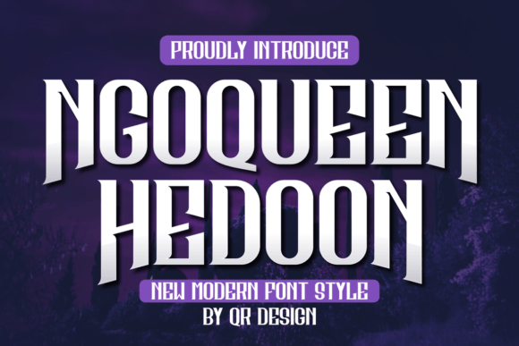 Ngoqueen Hedoon: A Playful Serif Font for Bold Campaigns