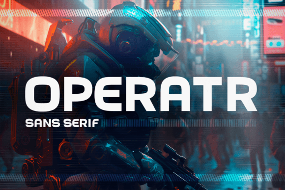 Operatr: A Bold Typeface for Strong Brand Identity