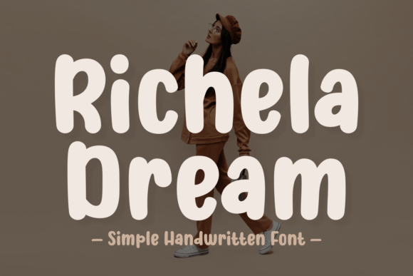 Richela Dream: A Bold Handwritten Font for Campaigns
