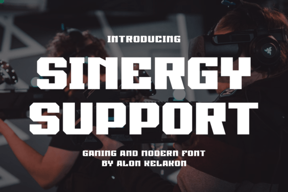 Sinergy Support: The Bold Typeface for Impact