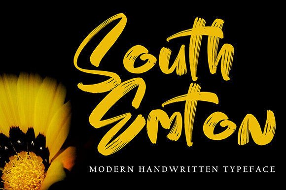 South Emton: A Bold Script Font for Branding