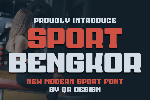Sport Bengkor: A Bold Typeface for Branding