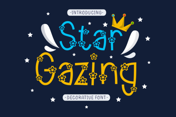 Star Gazing Font: A Bold Display Typeface for Web