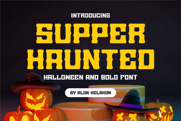 Supper Haunted: The Serif Font That Commands Attention