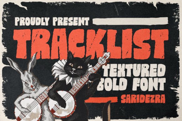 Tracklist: A Bold Sans Serif Font for Branding