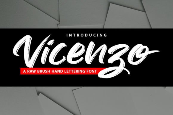 Vicenzo: A Bold Script Font for Web Design