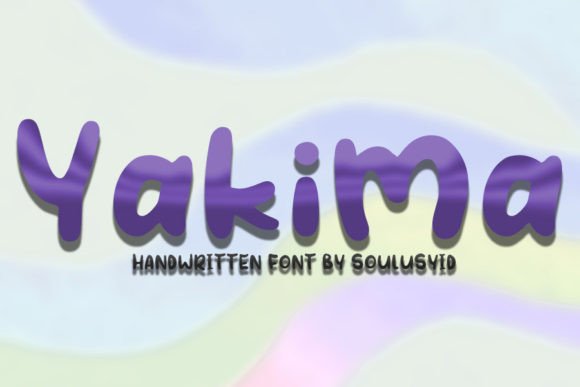 Yakima: A Handwritten Font for Editorial Design